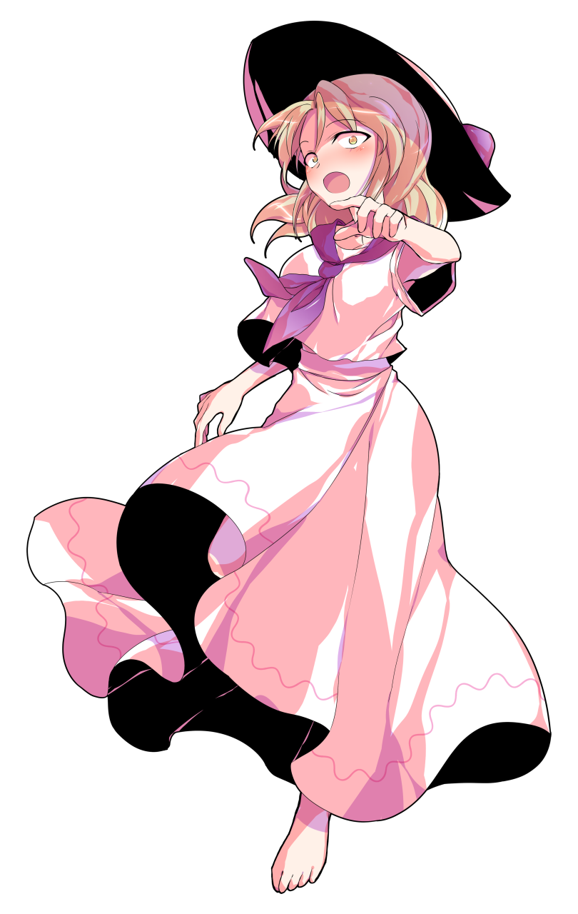 1girl, arm_at_side, armpit_peek, barefoot, blush, closed_mouth, commentary_request, dairi