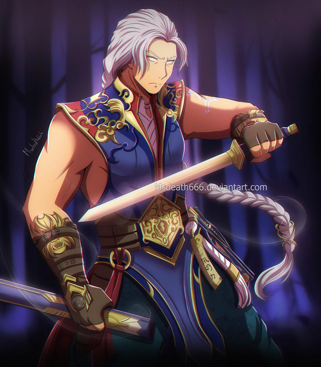 1boy, fujin_(mortal_kombat), god, male, male_focus, male_only, mortal_kombat, mortal_kombat_11
