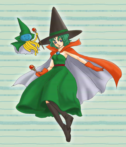 cape, cosplay, curly_hair, dragon_quest, dragon_quest_iii, dragon_quest_iv, dress, gloves