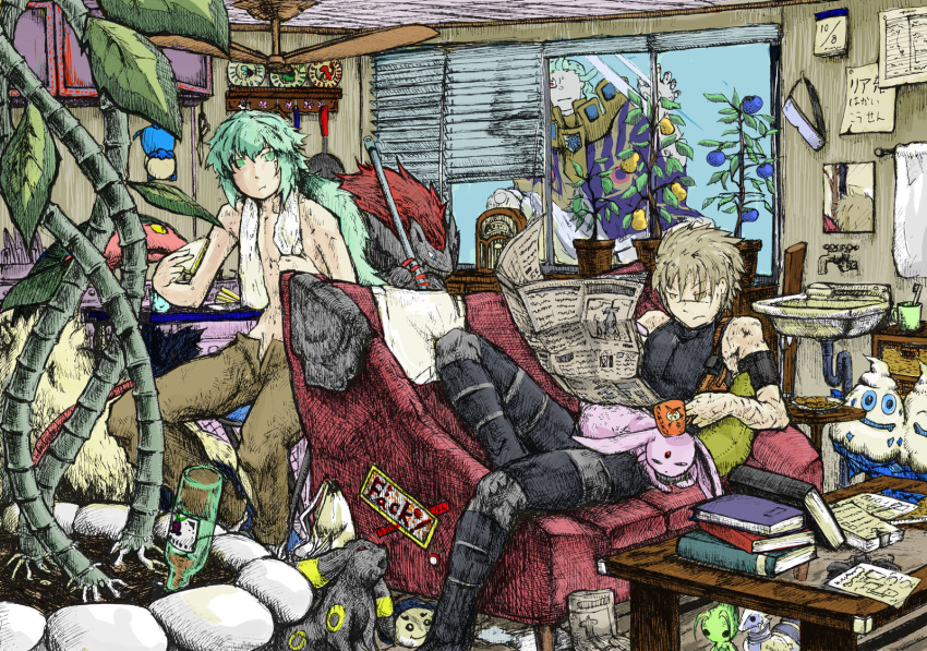 archeops, bulbasaur, celebi, charmander, espeon, geechisu, geechisu_(pokemon), highres