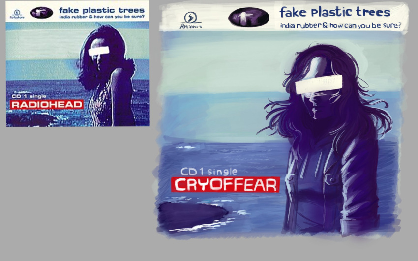 1girl, album_cover, asianchipxtra, black_hair, black_shirt, censored, censored_identity, cover