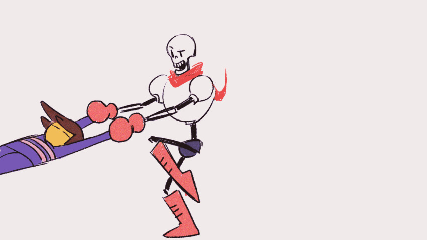 1boy, 1other, 2016, 2d, ambiguous_gender, animated, animated_gif, armor