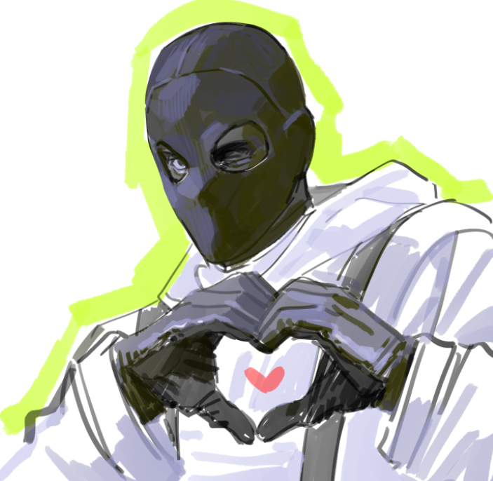 1boy, bell_(call_of_duty), black_gloves, black_mask, call_of_duty, call_of_duty:_black_ops_cold_war, gloves, heart