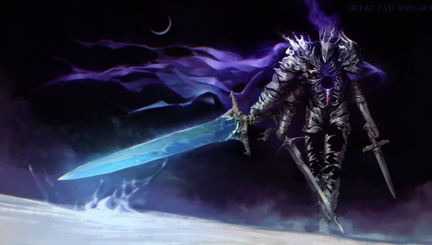 1other, absurdres, armor, cape, dual_wielding, elden_ring, elden_ring_nightreign, extra_arms
