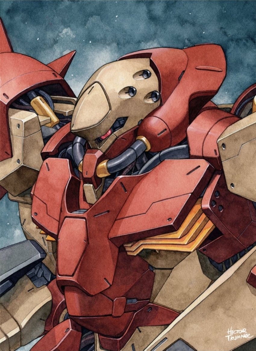 artist_name, commentary, commission, english_commentary, gundam, gundam_hathaway's_flash, hector_trunnec, highres