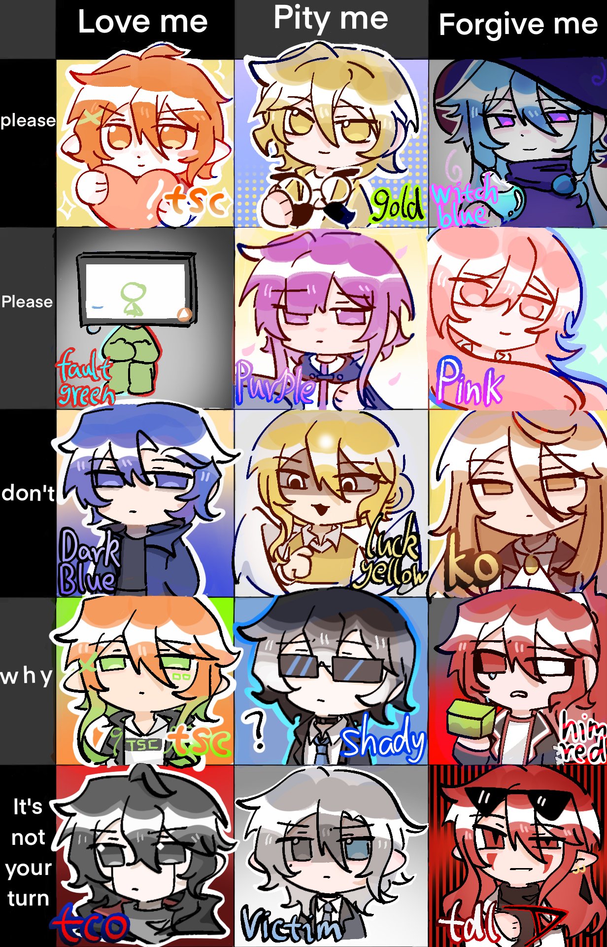 1girl, ?, animation_vs._minecraft, animator_vs._animation, animification, blue_(animator_vs._animation), character_name, chibi