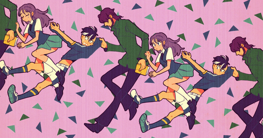 age_difference, brown_hair, father_and_daughter, fudou_akio, inazuma_eleven, inazuma_eleven_(series), kudou_fuyuka, kudou_michiya