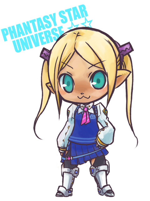 2010, :3, blonde_hair, blue_eyes, chibi, dark-skinned_female, dark_skin, laia_martinez