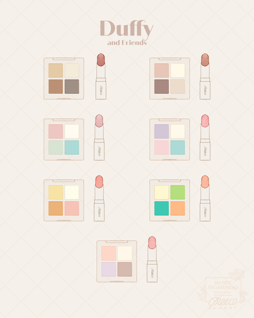 absurdres, cookieann, copyright_name, duffy_and_friends, duffy_the_disney_bear, eyeshadow, gelatoni, highres