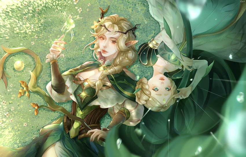 afk_(series), afk_journey, duyy_tt, hewynn_(afk), highres, parisa_(afk)