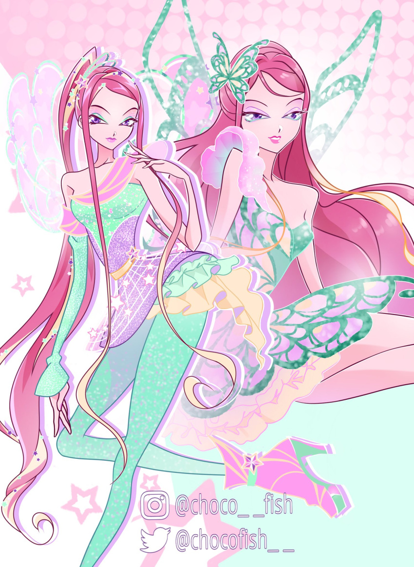 1girl, alternate_costume, animal_print, aqua_background, arm_warmers, bad_id, bad_twitter_id, bare_legs