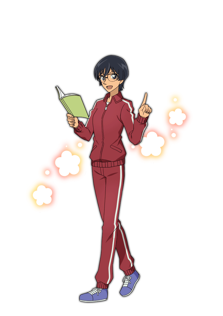 1girl, :d, black-framed_eyewear, black_hair, blue_eyes, blue_shoes, book, full_body