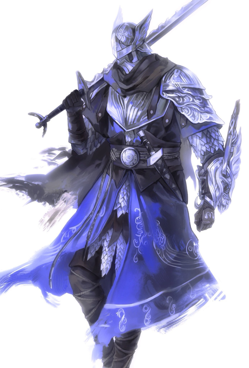 1boy, 3583367063_xd, armor, elden_ring, elden_ring_nightreign, gloves, helmet, highres