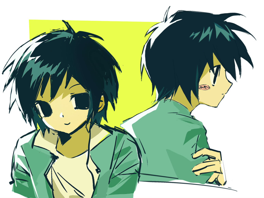 1boy, black_eyes, black_hair, buzhidaoshenmexiangchangmao, gakuran, highres, looking_at_viewer, male_focus