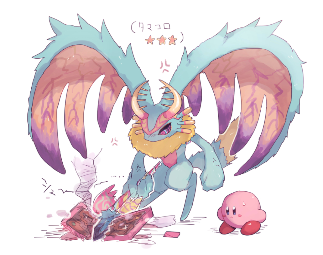 anger_vein, angry, antlers, blush_stickers, board_game, chiimako, clenched_hand, colored_skin