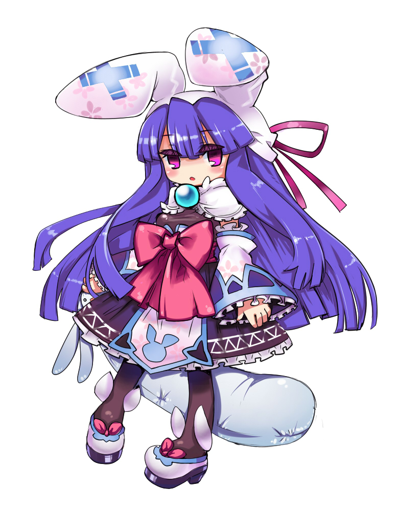 ajitarou_(setsu), belt_ribbon, black_skirt, blue_hair, boots, emil_chronicle_online, frilled_skirt, frills