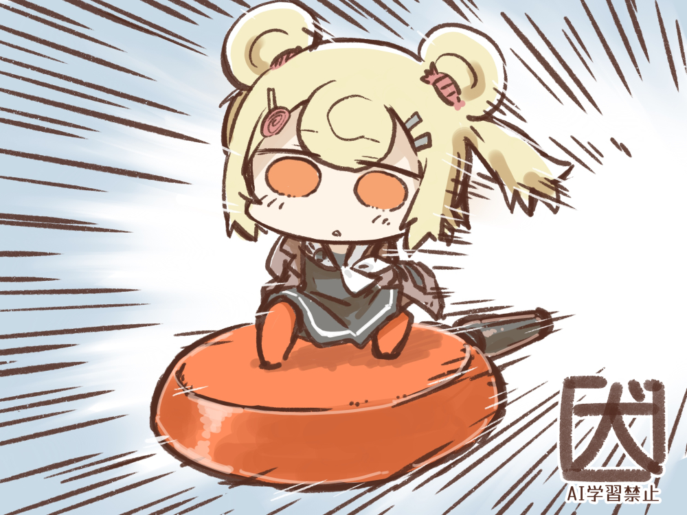 1girl, akanotanin13, animal_ears, arknights, bear_ears, bear_girl, black_dress, blonde_hair
