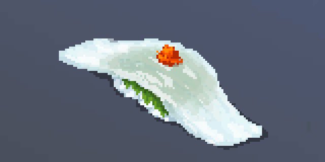 eel, fish_(food), food, food_focus, hisachan55cute, ikura_(food), nigirizushi, no_humans