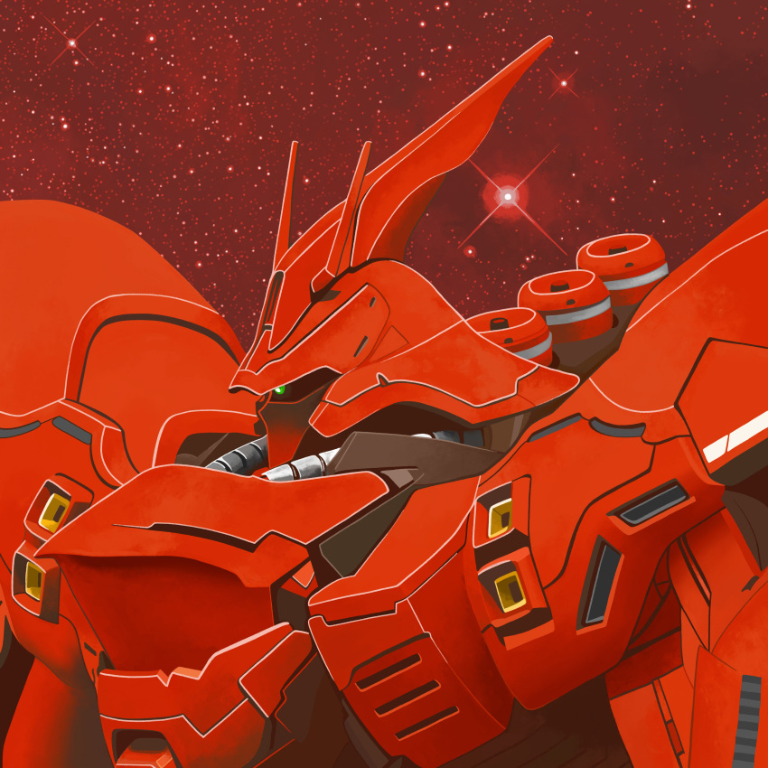 absurdres, char's_counterattack, commentary, dakota_randall, english_commentary, funnels_(gundam), green_eyes, gundam