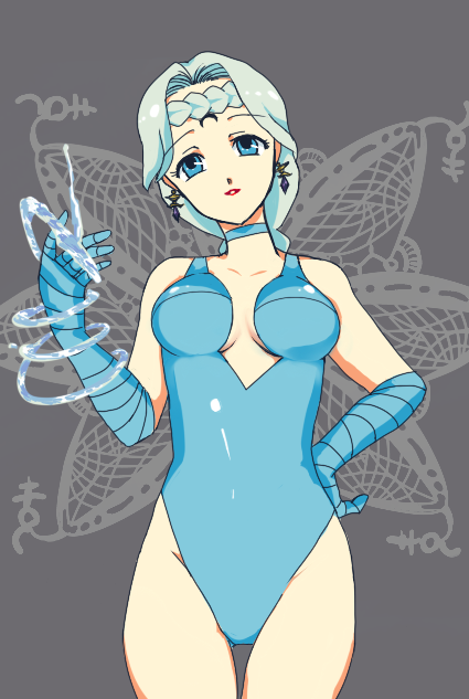 beruche, bishoujo_senshi_sailor_moon, black_moon_clan, blue_eyes, blue_hair, braid, breasts, choker