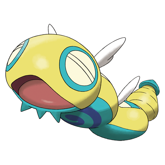 animal_focus, artist_request, dudunsparce, dudunsparce_(two-segment), full_body, no_humans, official_art, open_mouth, pokemon, pokemon_(creature), pokemon_focus, pokemon_sv, solo, third-party_source, tongue, transparent_background