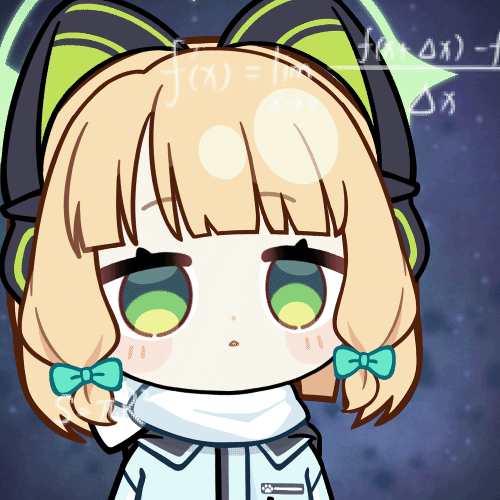 1girl, :<, animal_ear_headphones, animal_ears, animated, animated_gif, aqua_jacket, blonde_hair