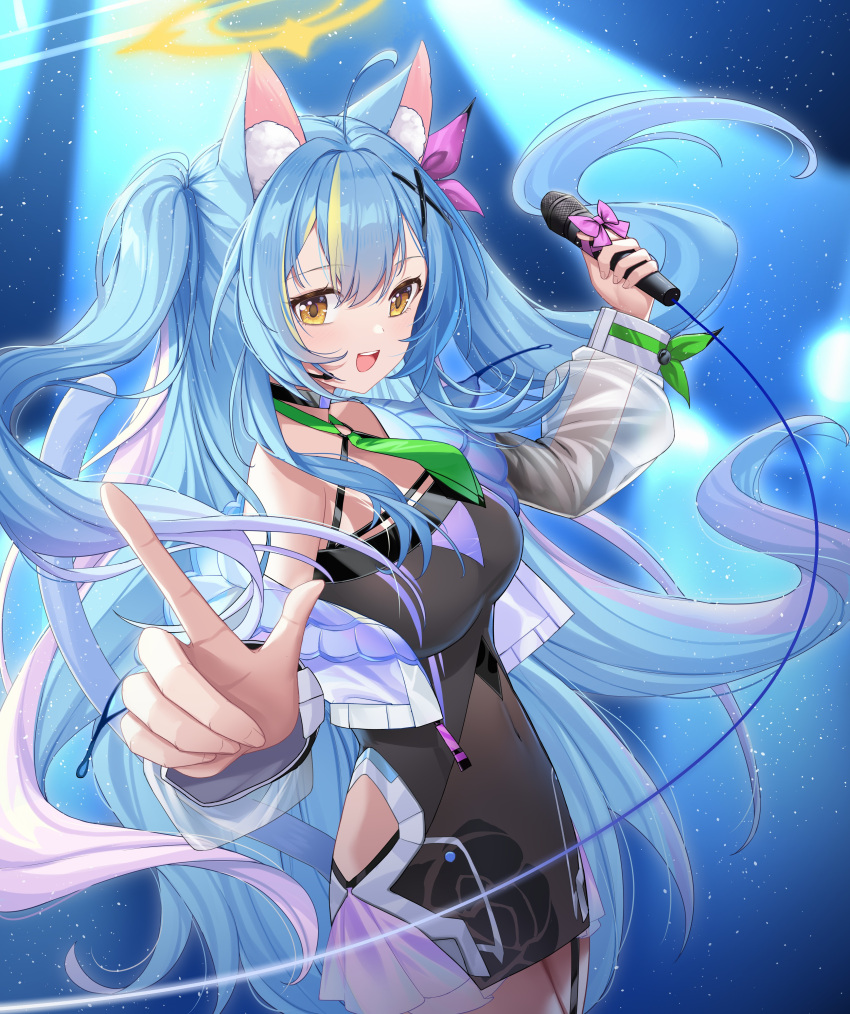 1girl, absurdres, ahoge, animal, astronaut, breasts, cat, cybermyth