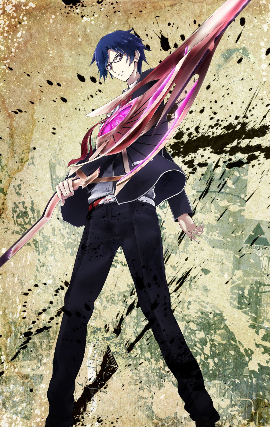1boy, belt, belt_buckle, black_jacket, black_pants, blazer, blood, blood_on_belt