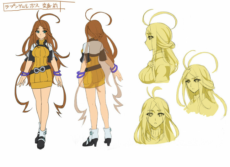 1girl, antenna_hair, azure_striker_gunvolt, azure_striker_gunvolt_2, breasts, brown_hair, concept_art, cropped_jacket