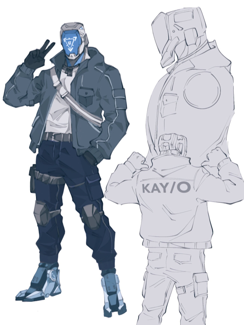 1boy, 25teibewa, alternate_costume, belt, casual, hand_in_pocket, highres, humanoid_robot