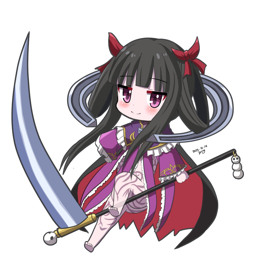 1girl, absurdres, barefoot, black_cloak, black_hair, body_markings, cloak, coat