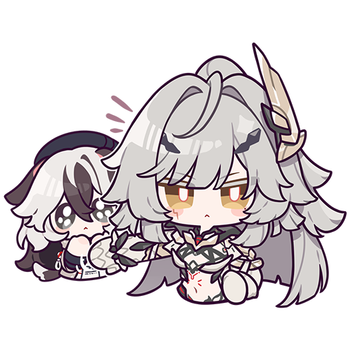 2girls, :<, blush_stickers, bright_pupils, chibi, colored_eyelashes, coralie_6626_planck, door