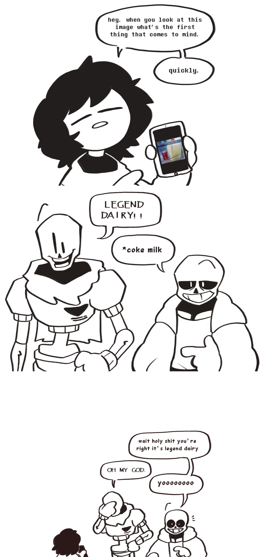 1other, 2021, 2boys, 2d, 3koma, ambiguous_gender, armor, brothers