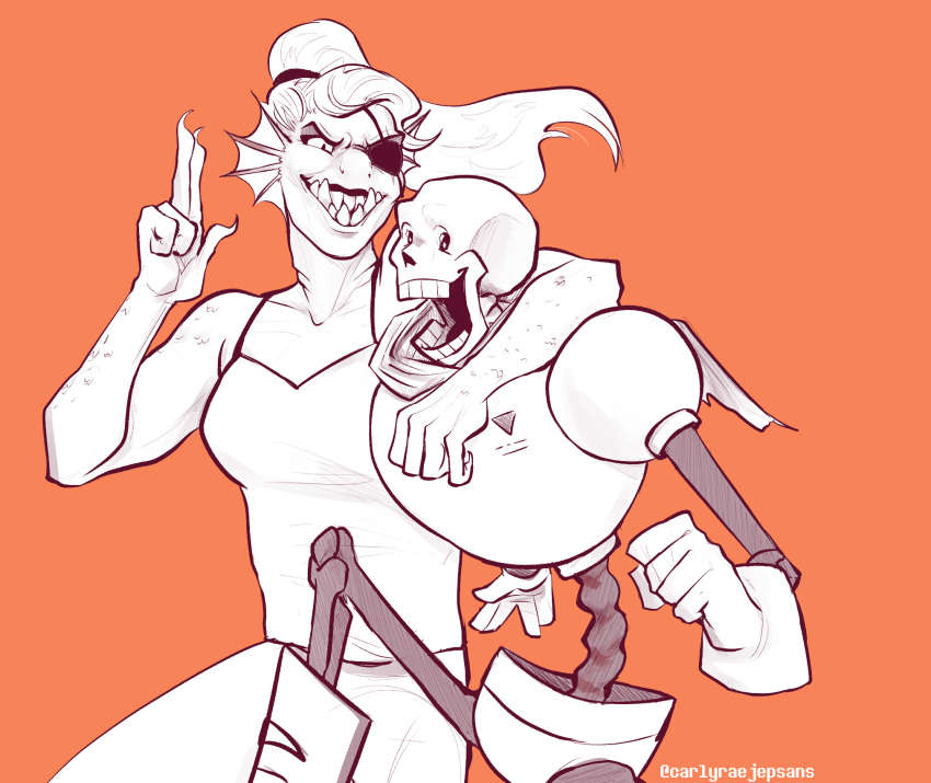 1boy, 1girl, 2021, 2d, anthro, arm_around_neck, armor, artist_name