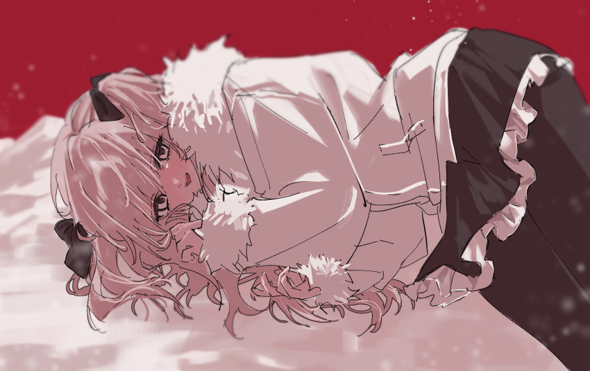 1girl, a4f9gybaah5219, ada_(iyowa), adipocere_(vocaloid), black_pantyhose, black_ribbon, black_skirt, blush