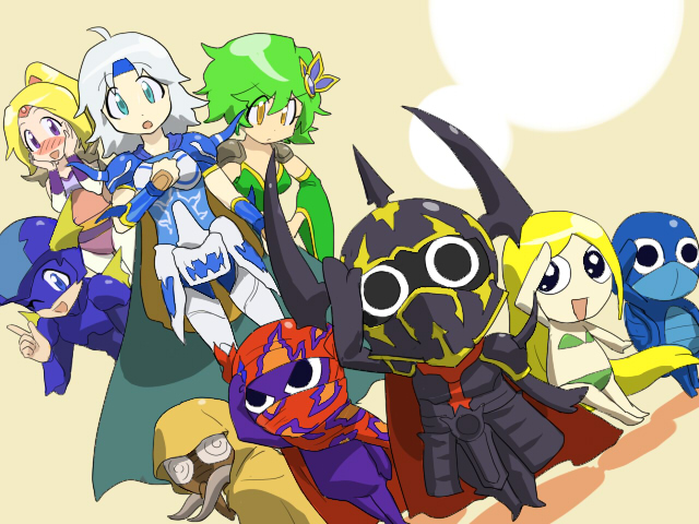 bald, barbariccia, blonde_hair, blue_eyes, blush, cagnazzo, cain_highwind, cape
