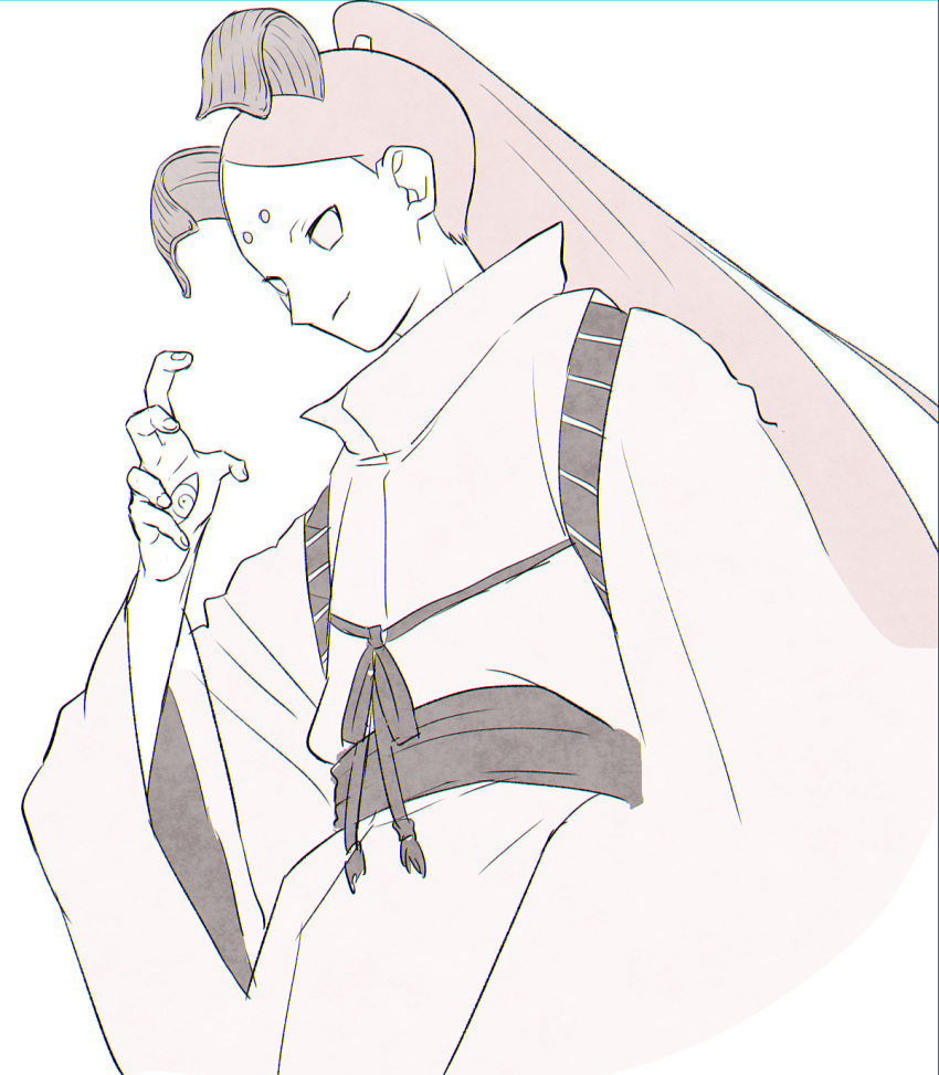 alien, boruto:_naruto_next_generations, byakugan, closed_mouth, color1242, colored_skin, cowboy_shot, curved_horns