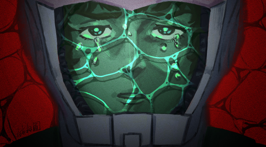 1boy, amuro_ray, commentary, eyelashes, gundam, helmet, highres, ishida_6610