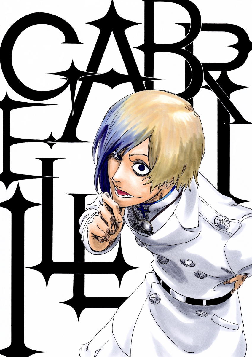 1boy, absurdres, alpen_no_koyari, belt, berenice_gabrielli, black_belt, bleach, bleach:_sennen_kessen-hen