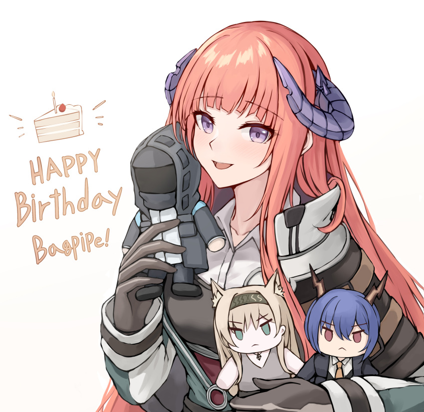 1girl, absurdres, arknights, bagpipe_(arknights), character_doll, character_request, doctor_(arknights), doll
