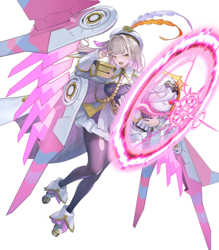 1girl, attack, baldr_(fire_emblem_heroes), cape, character_doll, doll, dress, fire_emblem