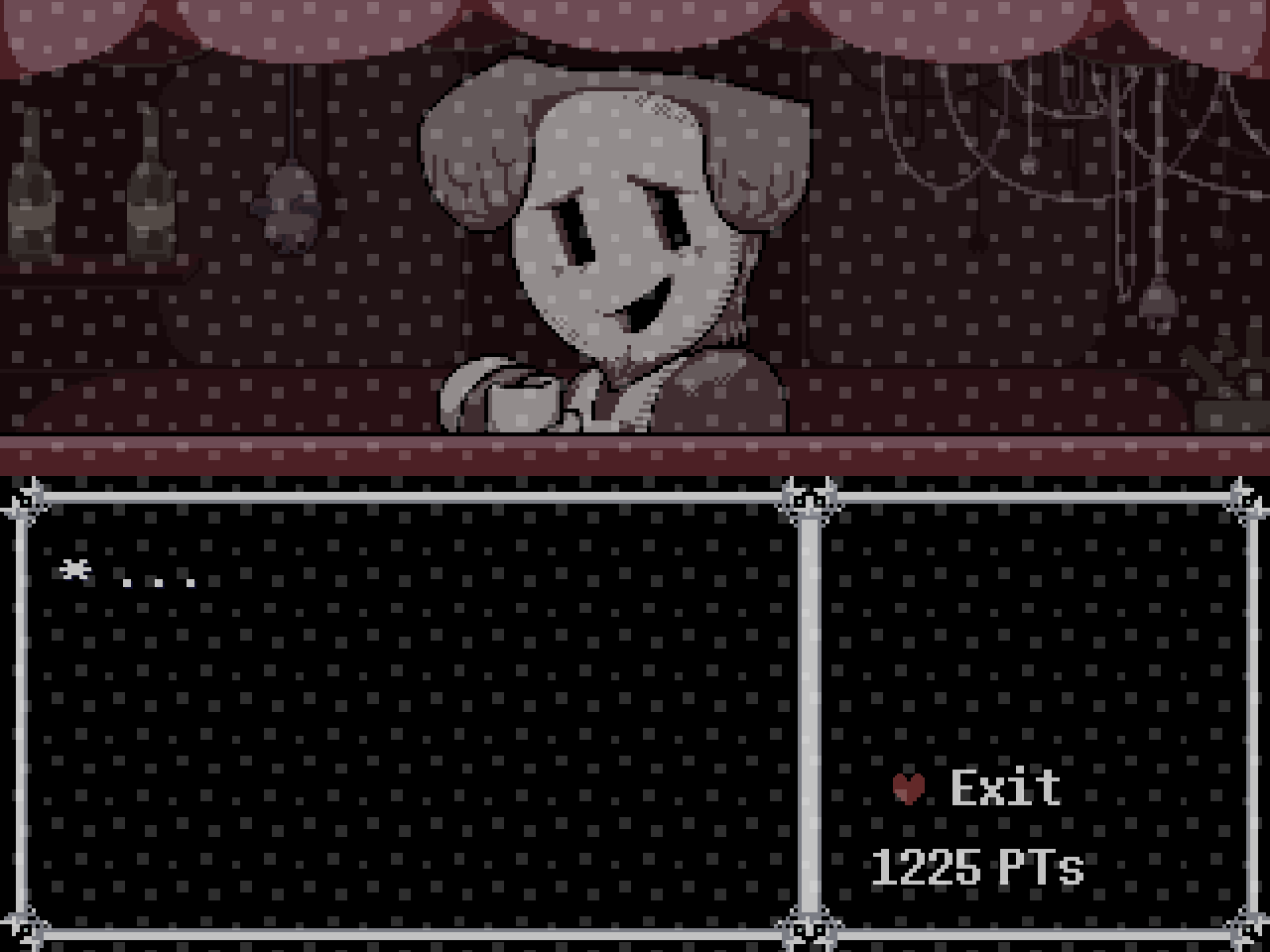..., bottle, cable, computer_mouse, deltarune, dialogue_box, english_text, facial_hair