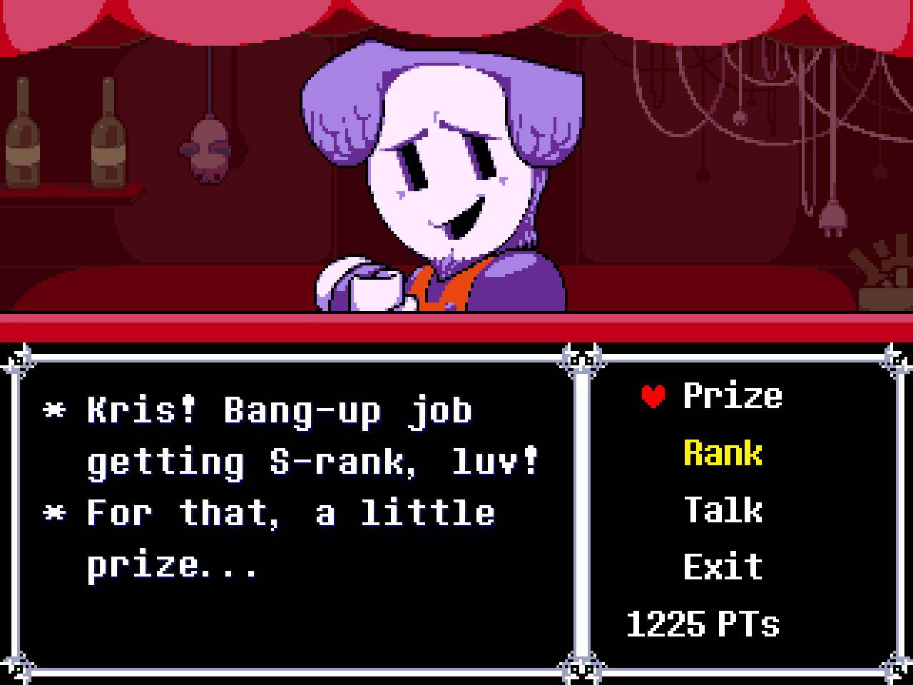animated, animated_gif, bottle, cable, computer_mouse, deltarune, dialogue_box, english_text
