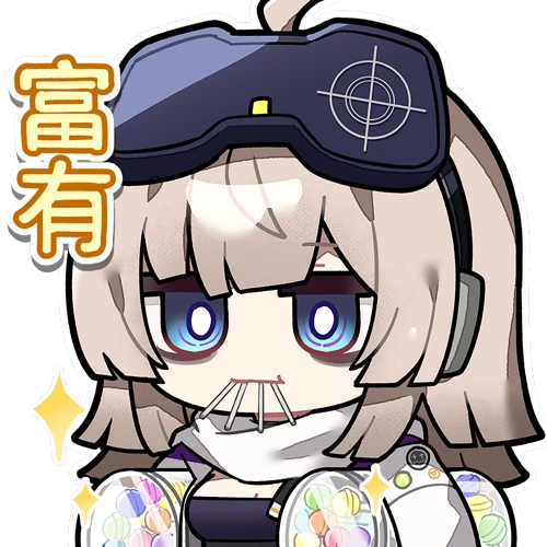 1girl, aa-12_(girls'_frontline), ahoge, artist_request, bags_under_eyes, blonde_hair, blue_eyes, candy