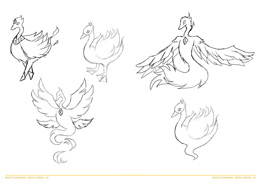 bird, gem, highres, jewelry, necklace, original, otarugi_abechi, reference_sheet