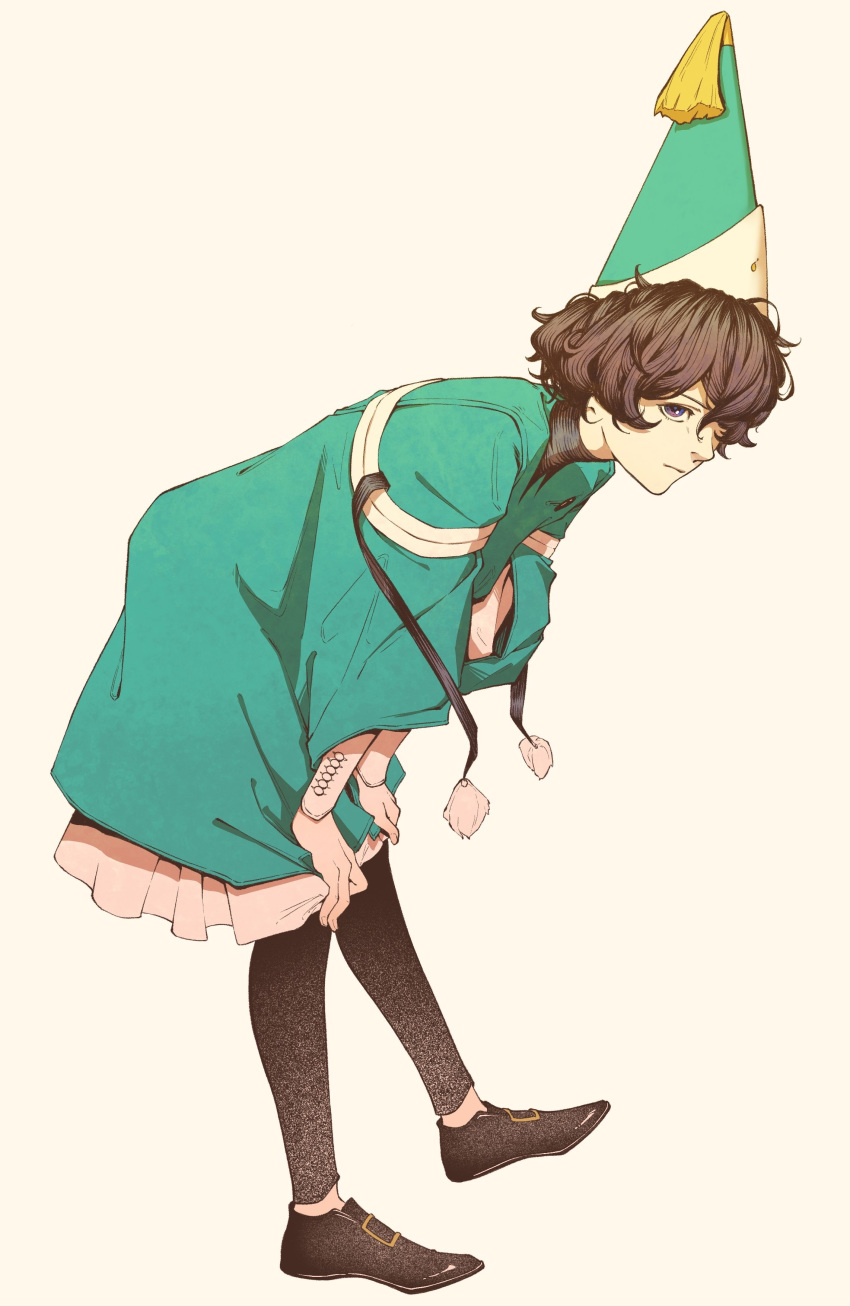 1girl, absurdres, agott_(tongari_boushi_no_atelier), brown_eyes, brown_hair, commentary, english_commentary, fellgorr