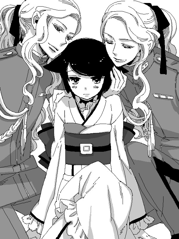 animal_ears, blush, bonbori, genderswap, hanakiri_ganryuu, hoozuki_(otome_youkai_zakuro), hoshino_lily, japanese_clothes