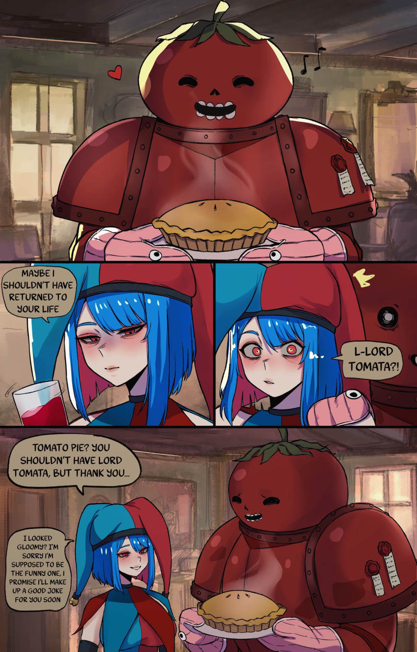 1boy, 1girl, absurdres, aqua_leotard, armor, basedbinkie, black_gloves, chivalry_starved