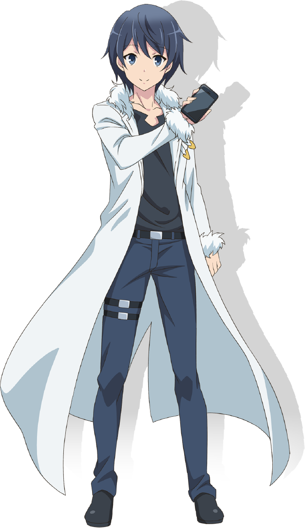 1boy, anime_coloring, belt, black_belt, black_shoes, blue_eyes, blue_pants, closed_mouth