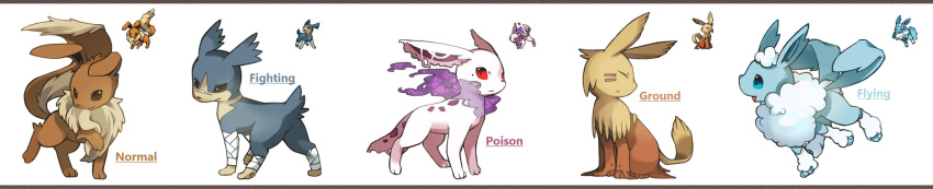 artist_request, eevee, eeveelution, evolution, fake, highres, long_image, pokemon
